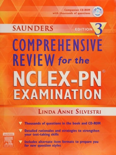 Saunders Comprehensive Review for the NCLEX-RN® Examination with Saunders Online Review Course for the NCLEX-RN® (4-week) Boxed Version Package-Revised Reprint with Full Color Text