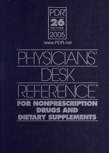 Physician's desk reference for nonprescription drugs and dietary supplements 2005