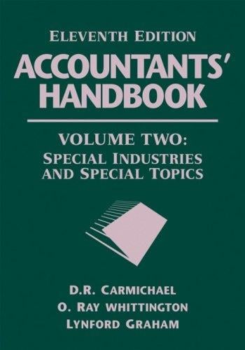 Accountants' handbook