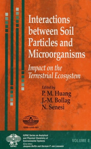 Interactions between soil particles and microorganisms
