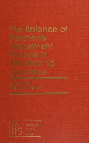 The balance of payments adjustment process in developingcountries