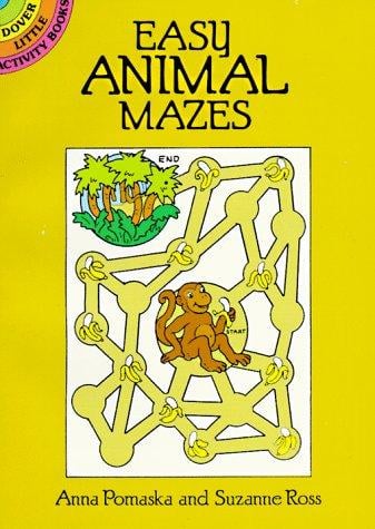 Easy animal mazes
