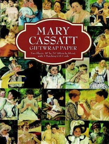 Mary Cassatt Giftwrap Paper (Giftwrap--2 Sheets, 1 Designs)