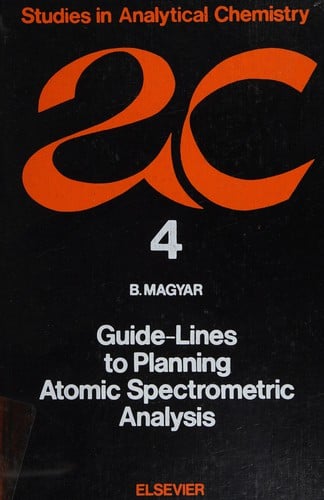 Guide-lines to planning atomic spectrometic analysis