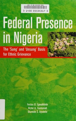 Federal presence in Nigeria