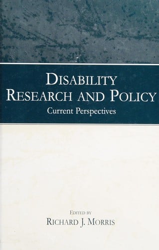 Disability research and policy