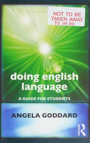 Doing English language