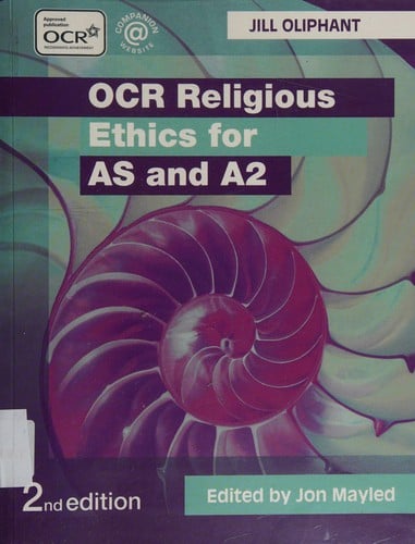 OCR religious ethics for AS and A2