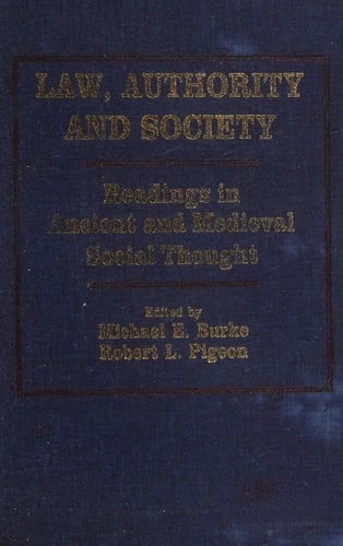 Law, authority, and society