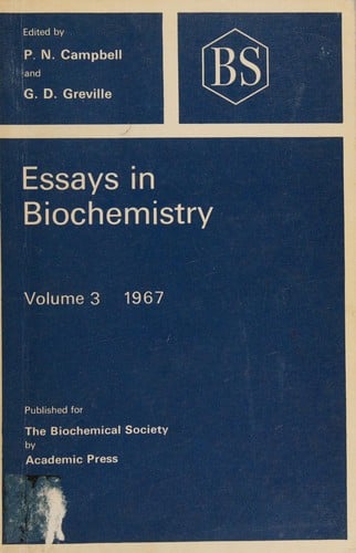 Essays in biochemistry