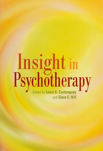 Insight in psychotherapy