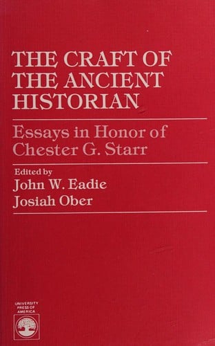 The Craft of the ancient historian