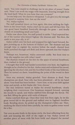 The First Chronicle of Malus Darkblade (Mallus Darkblade)