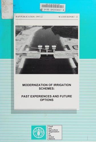 Modernization of irrigation schemes