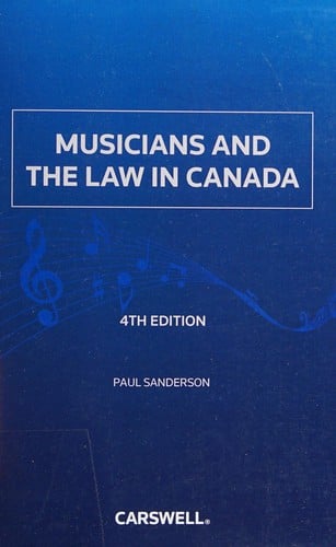 Musicians and the law in Canada