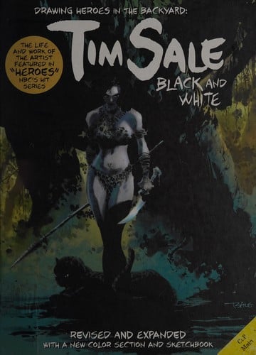 Drawing heroes in the backyard