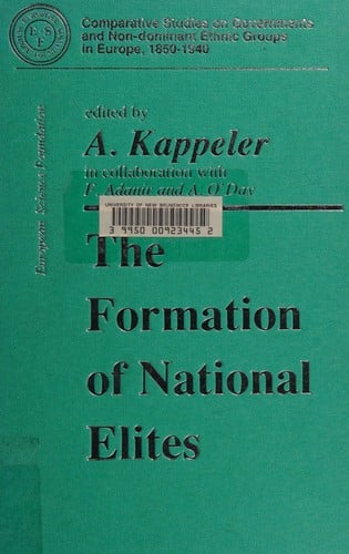 The Formation of national elites
