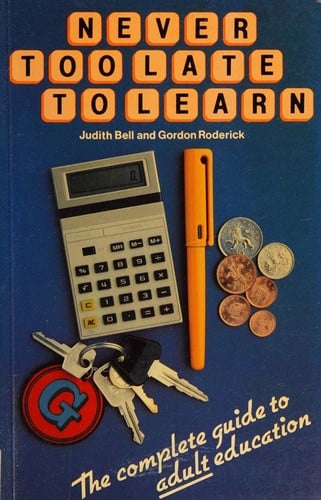 Never too late to learn