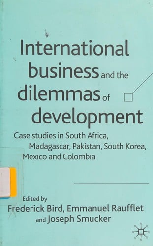 International business and the dilemmas of development