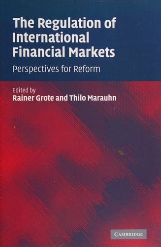 The regulation of international financial markets