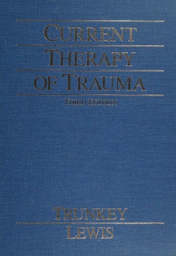 Current therapy of trauma