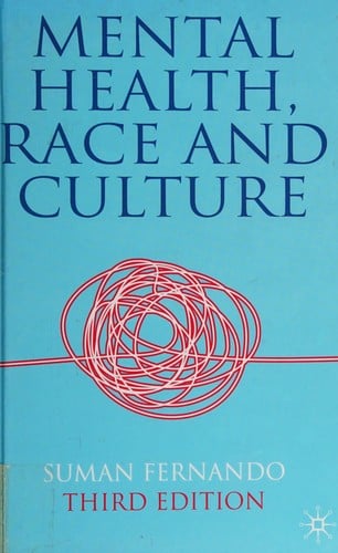 Mental health, race, and culture