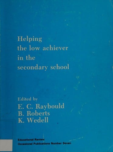 Helping the low achieverin the secondary school