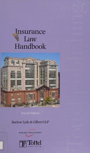 Insurance law handbook