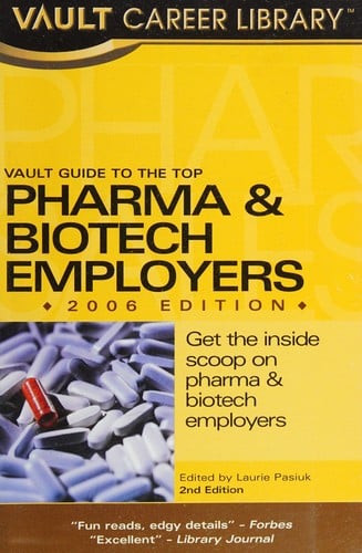 Vault guide to the top pharmaceuticals and biotech employers