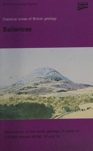 The Ballantrae area.  By P. Stone and J.L. Smellie