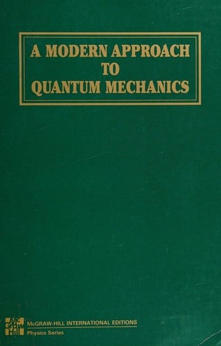 Modern approach to quantum mechanics