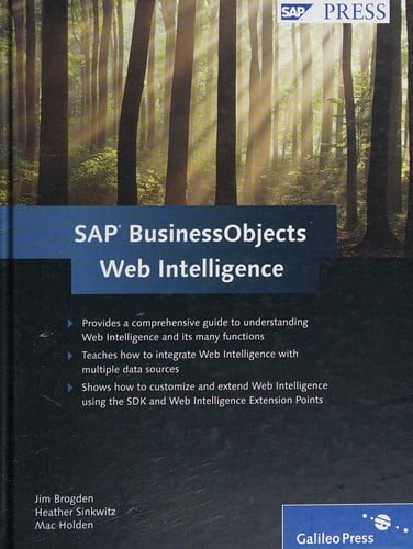 SAP BusinessObjects Web intelligence