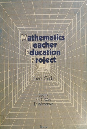 Mathematics Teacher Education Project