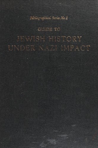 Guide to Jewish history under Nazi impact