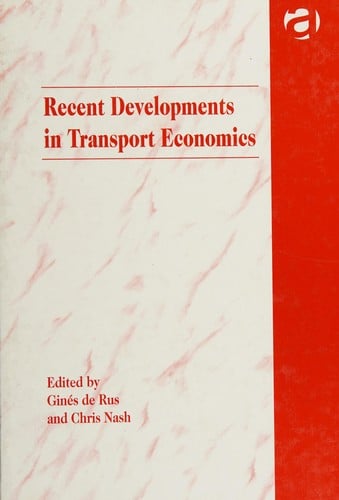 Recent developments in transport economics
