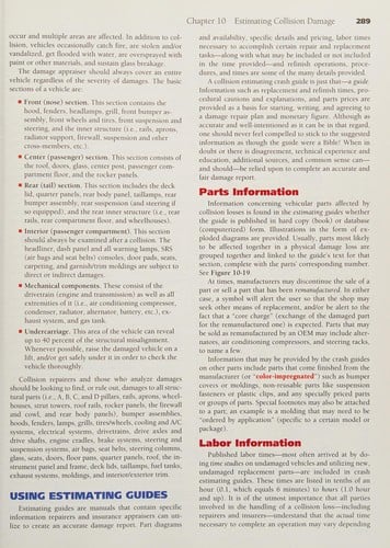 Collision repair and refinishing