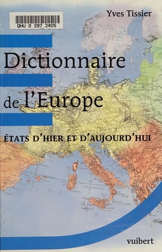 Dictionnaire de l'Europe