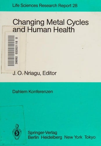 Changing metal cycles and human health