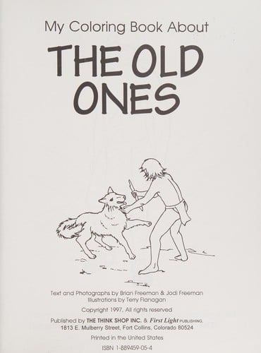 My Coloring Book about the Old Ones