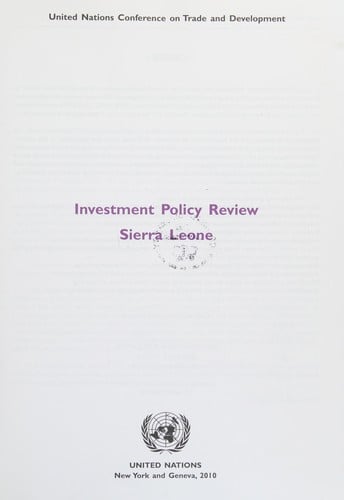 Investment policy review