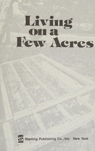 Living on a few acres