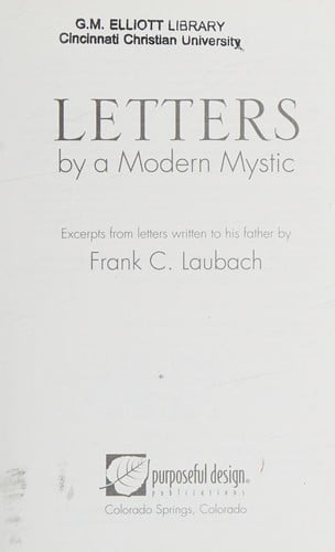 Letters by a modern mystic