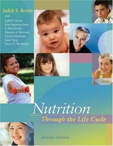 Nutrition through the life cycle