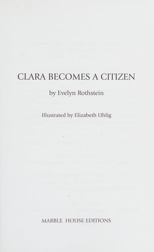 Clara becomes a citizen