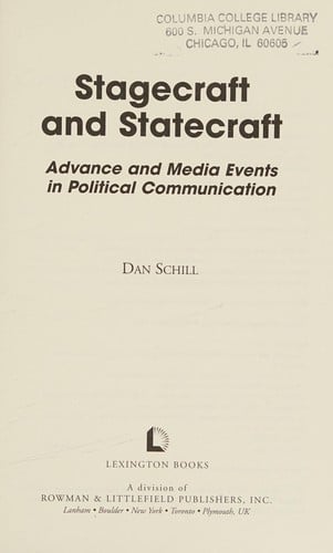 Stagecraft and statecraft