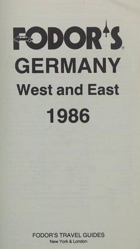 Fodor's Germany