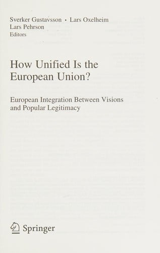 How unified is the European Union?