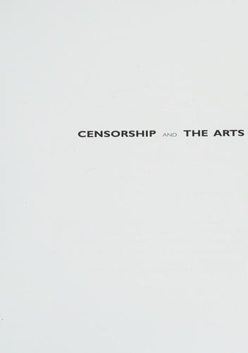 Censorship and the arts
