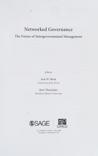 Networked governance