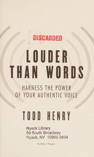 Louder than words